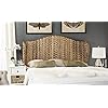 Safavieh Home Collection Nadine Natural Winged Headboard, Queen