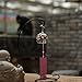 Japanese Edo Furin Glass Windchimes Bells Suncatcher (Pink Sakura)