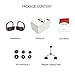 Wireless Earbuds, Yemenren M8 True Wireless Bluetooth Headphones Cordless Earphones with Mic for Running Sports Gym Workout, in-Ear, Sweatproof, 6 Hours Battery，Magnetic Charging