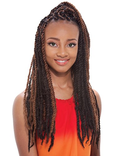 Afro Marley Braiding Hair, 4 Packs, #4 Medium Dark Brown