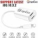 SINGB Splitter and Lightning Adapter Dual Headphone Jack Audio and Charge Cable for IPhone 7/7 Plus