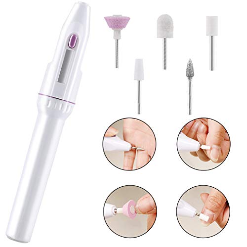 B bangcool Electric Manicure Set Professional Electric Nail Drill Kit for Acrylics Gel Nails Pedicure Acrylic Nail File Machine Salon Nail Drill Set for Home Salon Use Nail Buffer Polisher