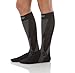 Mojo Compression Socksfor Woman & Men - Plus Size 20-30 mmHg- Black 3X-Large A602BLACK6