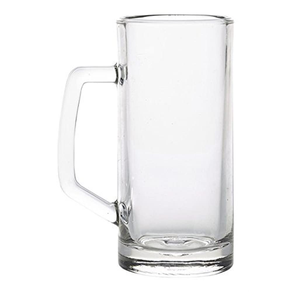 Genware NEV-BER400 Beer Mug, 40 cl/14 oz. (Pack of 6)