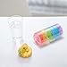 DANYING Large Pill Organizer 2 Times a Day, Weekly Pill Box, AM PM Pill Case, Rainbow Pill Container 7 Day, Twice A Day Vitamin Case