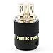 HiFiKing C-18(G) Hi-End IEC AC Power Connector Plug, Contacts Gold Plated 15A/125V A.C. HiFi Plug for HiFi DIY