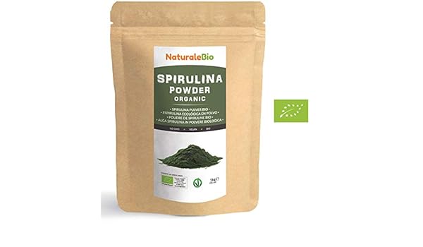 Alga Espirulina Ecológica En Polvo 1kg. 100% Orgánica, Natural y ...