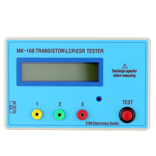 KKmoon Portable MK168 LCD Backlight Transistor Tester Diode Inductance Capacitance Resistance ESR Meter MOS/PNP/NPN L/C/R Testing