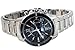 Casio Women's Sheen SHE5514D-1A Silver Stainless-Steel Quartz Watch with Black Dial