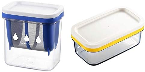 曙産業 水切り ヨーグルトメーカー 日本製 ヨーグルトの水切りが簡単にできる 固さの目安になる目盛付き 市販のヨーグルト1パックが丸ごと入る 水切りヨーグルトができる容器 St 3000 バターケース 日本製 ギュッと一押し バターを5gの薄切りに簡単カット 冷蔵庫で 曙産業 水切り ヨーグルトメーカー 日本製 ヨーグルトの水切りが簡単にできる 固さの目安になる目盛付き 市販のヨーグルト1パックが丸ごと入る 水切りヨーグルトができる容器 St 3000 バターケース 日本製 ギュッと一押し バターを5gの薄切りに簡単カット 冷蔵庫で