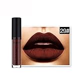 Hunputa Fashion Waterproof Matte Liquid Lipstick Long Lasting Lip Gloss Lipstick (L)