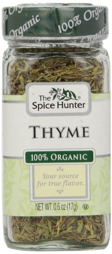 The spice hunter thyme, organic, 0.6-ounce jar
