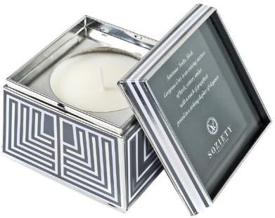 Votivo - SozietyTrapezoid Tin Candle, Gorgeous Grey