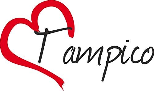 Vinyl Decal Sticker" Tampico" City of Mexico (3.5 x 5.9) Car/Bumper/Window