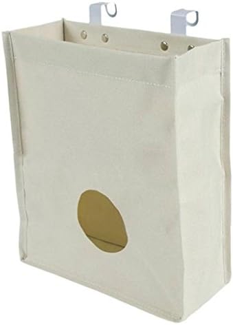 Cinhent Bag 1PC Kitchen Cupboard Garbage Hanging Storage Bag,Size:9.06x3.94x10.43,Home & Living Accessories Bathroom Holder Organizer (White)