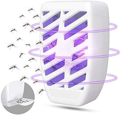 Tukear Plug Electronic Insect Killer Power Portable Home Mosquito Trap with UV Light, Indoor Fly Gnat Pests, A2, 06-Bug Zapper