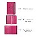 Passport Holder Cover Wallet Travel Essentials RFID Blocking Leather Card Case International Travel Must Haves Travel Accessories for Women Men(101#Purple)