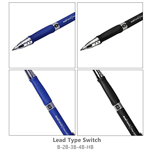 image for MyLifeUNIT 2.0mm Mechanical Pencil, 2mm Lead Pencil for Draft Drawing,