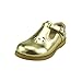 The Doll Maker Upper Cut Out T Strap Flat