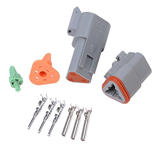 1 MUYI+Connector+Receptacle+Waterproof+Continuous