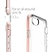 Spigen Crystal Hybrid iPhone 7 Plus Case with Water-Mark Free TPU and Magnetic Metal Kickstand for iPhone 7 Plus 2016 - Rose Gold