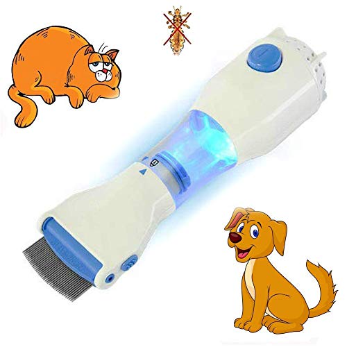 Electric Head Lice Comb and Chemical Free Head Lice Treatment Pet Dog