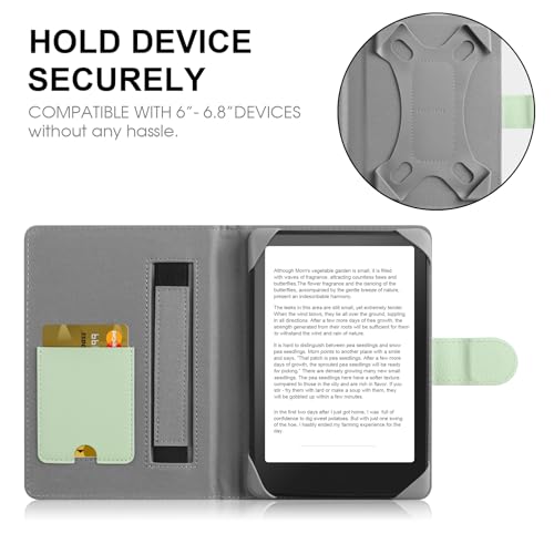 Universal Case for 6-6.8 inch E-Book Reader Compatible with 6.8