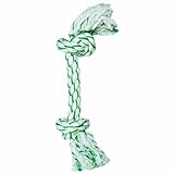Dogit Knotted Rope Bone Toy, Mint, Large