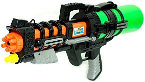 Amazon ウォーターガン アクアコマンダーv 飛距離約7m タンク容量約1000cc 色指定不可 水鉄砲 水ピストル 水鉄砲 おもちゃ
