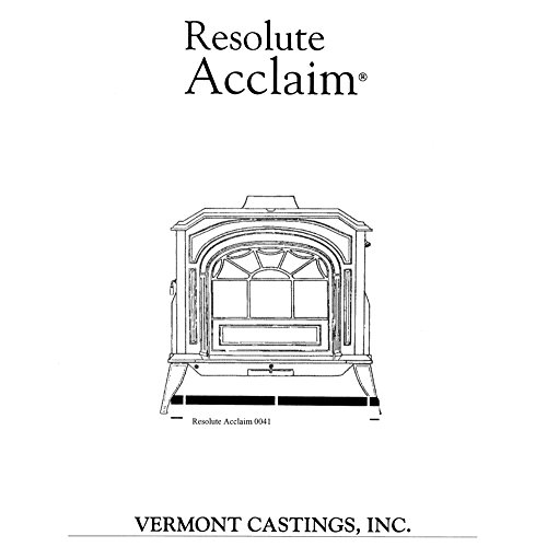Vermont Castings 3421 Resolute Acclaim Stove Gasket Kit - OEM Replacement With Cement