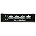 StarTech.com USB 3.0 Front Panel 4 Port Hub - 3.5in or 5.25in Bay - Front Internal 3.5 USB 3 Hub (35BAYUSB3S4), Black