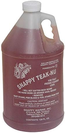 Snappy Teak-NU Formula No 1 Gallon Bottle