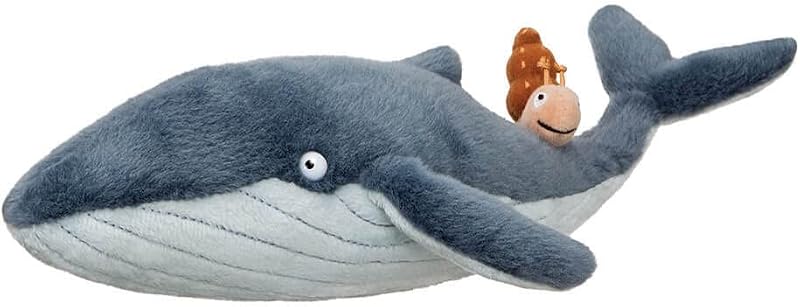 Aurora Snail and The Whale Soft Toy 61238 7in Grey Brand New Gift