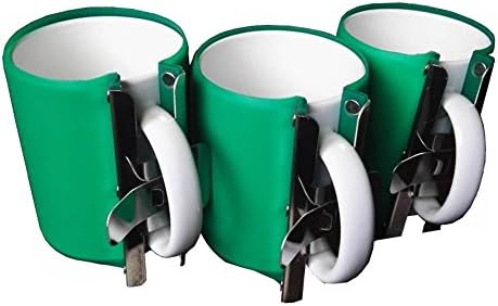 Heat Press Silicone Mug Clamp-EDIY 2018 Best Heat Press 15oz Cup Clamp Fixture for Printing Mug,3D Vacuum Heat Press Machine,Sublimation Machine,including 3pcs Molds,Heavy Duty 100% Waterproof