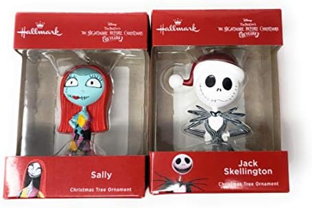 Hallmark ディズニー ナイトメアー ビフォア クリスマス ジャック スケリントン サリー 18 クリスマスオーナメント 25歳バンドル Ospacp Org