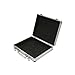 SRA Cases EN-AC-FG-A036 Silver Aluminum Hard Case, 11 x 8.8 x 2.5 Inches