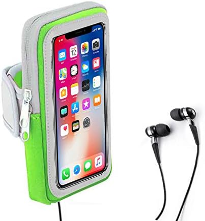 Running Sports Armband Sweatproof Armbag Gym Fitness Cell Phone Case with Slot Keyring Wallet Card for iPhoneX 8 7 6 Plus 5.5 Inch