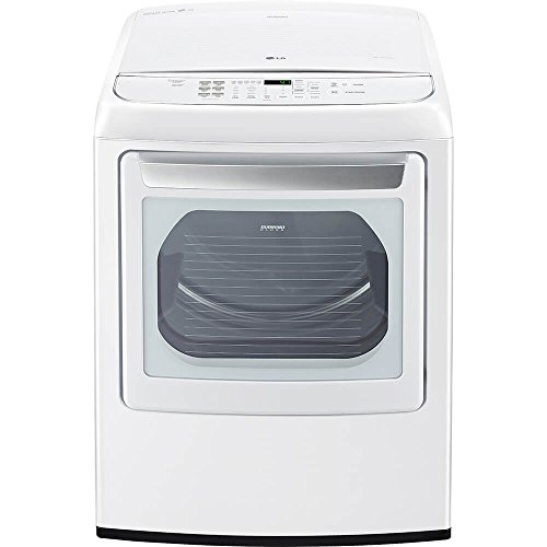 LG DLEY1901WE 7.3 Cu. Ft. White Electric Steam Dryer DLEY1901WE