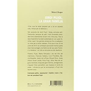 (CAT).80.JORDI PUJOL, LA GRAN FAMILIA.(EL FIL D'ARIADNA)