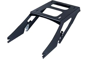 Advanblack Two-Up Tour Pack Mount Rack for Harley M8 Low Rider/S/St, Sport Glide