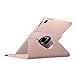 Fintie Case for iPad Pro 9.7-360 Degree Rotating Stand Protective Cover with Smart Stand Cover Auto Sleep/Wake Feature for iPad Pro 9.7 Inch (2016 Version), Rose Gold