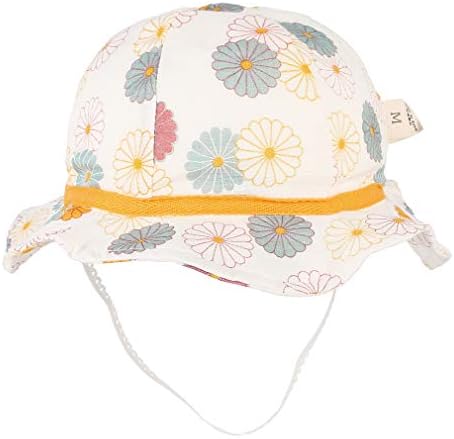 Cloudkids 日よけ帽子 ベビー帽子 Uvカット サファリハット 子供サンバイザー サンハット 女の子 男の子 ギッズ 赤ちゃん 紫外線対策 熱中症予防 日焼け止め コットン 綿 調節紐付き 花柄 速乾 折りたたみ 春夏 お出かけ用