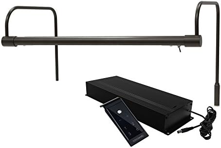 Cocoweb 16" Tru-Slim Battery Operated Picture Frame Light in Mahogany Bronze - SLEDV-16MB-BP8