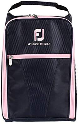 FootJoy Genuine Golf Shoes Bag Zipped Sports Bag Shoe Case – Pink Color FootJoy Genuine Golf Shoes Bag Zipped Sports Bag Shoe Case – Pink Color