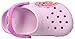 crocs Girls' ClightsRnbwHrtK, Ballerina Pink, 7 M US Toddler