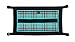 Kensington Stall Guard for Horses - Made of Textilene - w/Adjustable Strap and Complete Hardware - 34 1/2 inches x 12