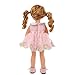 Wensltd Chirstmas Clothes Dress for 18 Inch American Girl Doll Accessory Girl Toy (Pink 2)