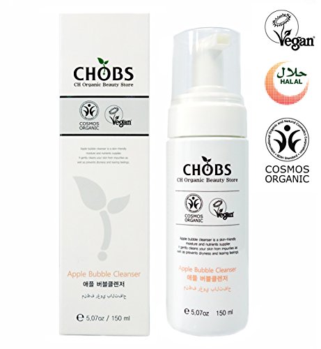 Chobs Apple Bubble Cleansing Face Wash 5 07 Fl Oz Organic Skin