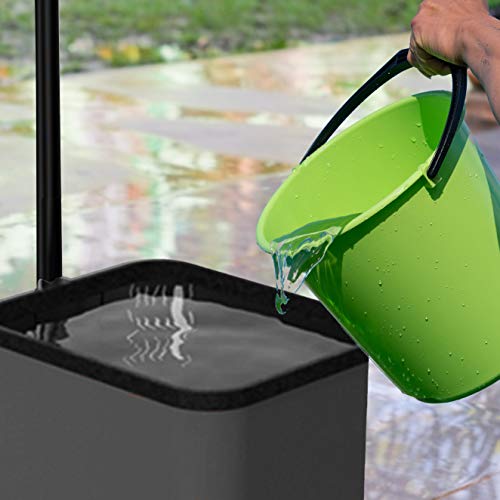 Petra Heated Outdoor Shower Portable 15.8 Gallons Electric Instant Outside Shower with Digital