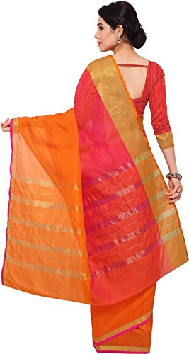 perfectblue cotton saree with blouse piece